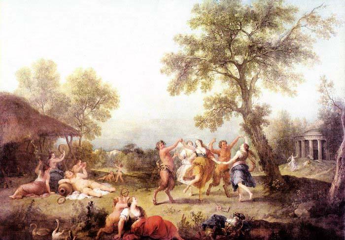 ZUCCARELLI  Francesco Bacchanal oil painting image